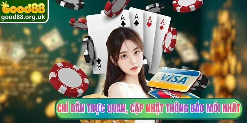 Chỉ dẫn trực quan, cập nhật thông báo mới nhất
