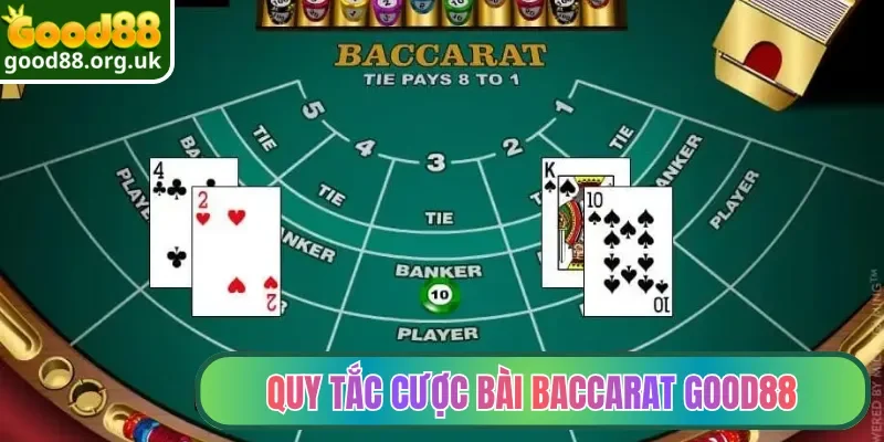 Quy tắc cược bài Baccarat Good88
