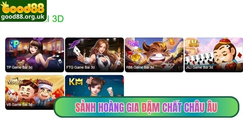 Sảnh hoàng gia đậm chất châu Âu